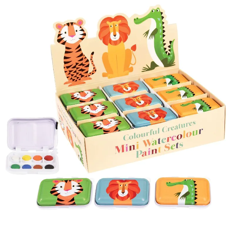 SURPRISE COLOURFUL CREATURES MINI PAINT SET – Panda & Pip.