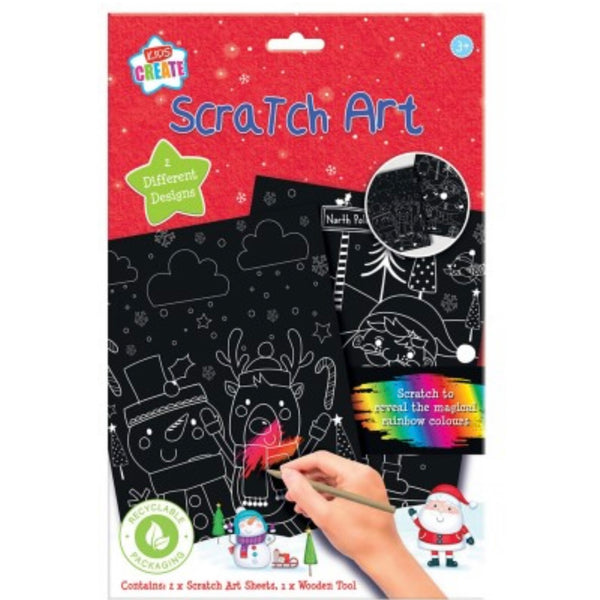 Christmas Scratch Art (2 Pack)