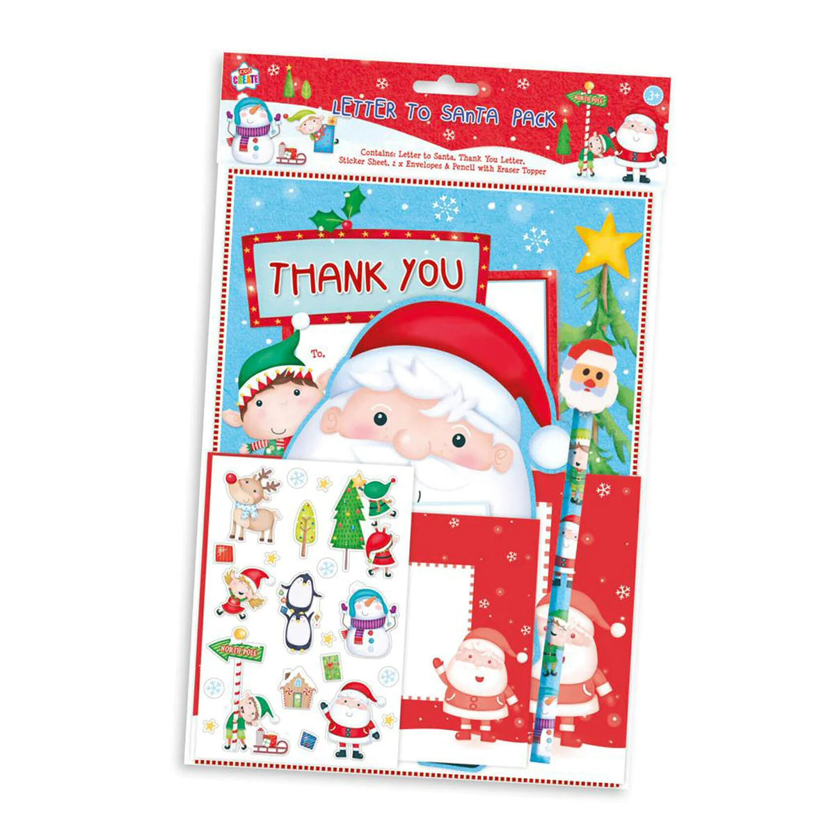 Kids Christmas Letter to Santa Pack