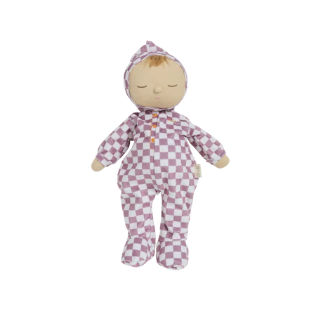 Dozy Dinkum Doll - Plum Check