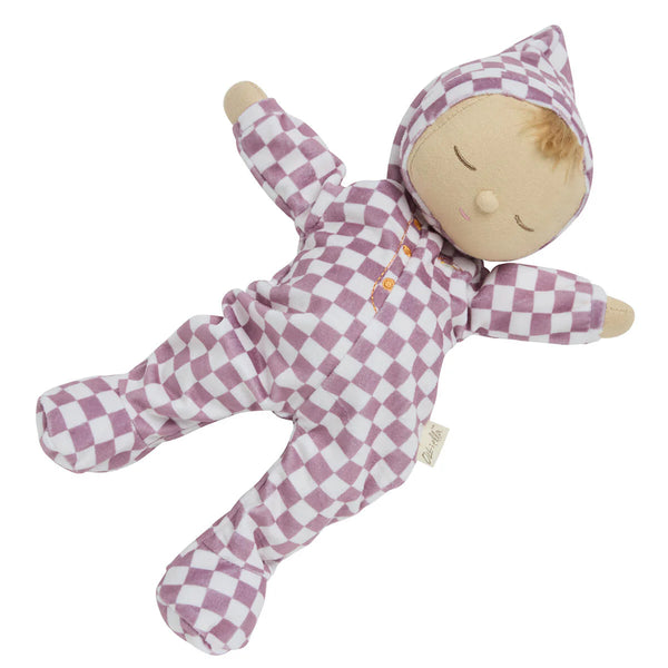 Dozy Dinkum Doll - Plum Check