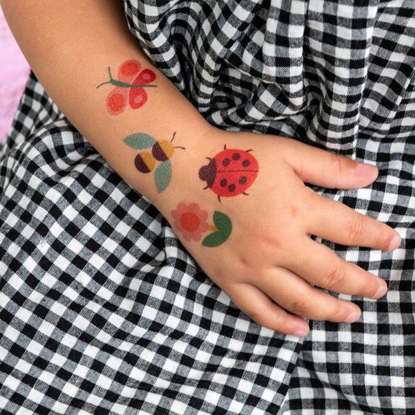 LADYBIRD TEMPORARY TATTOOS (2 SHEETS)