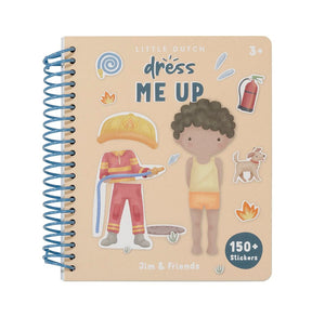 Dress me up book Jim & Friends Little Dutch