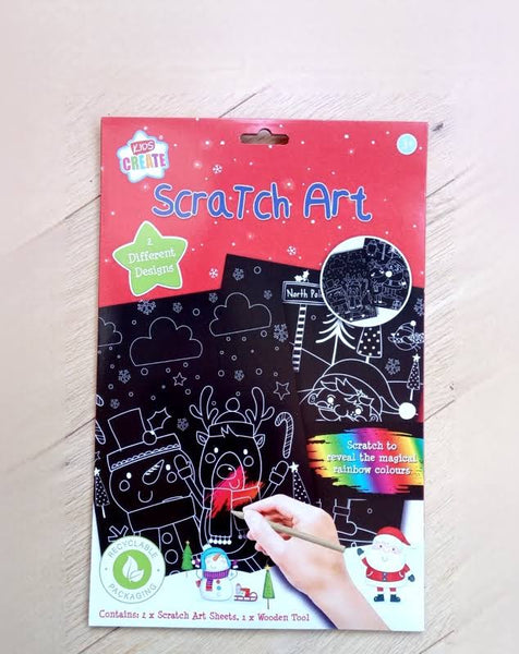 Christmas Scratch Art (2 Pack)