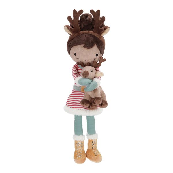 Christmas Reindeer Evi Doll - Little Dutch