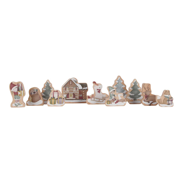 Christmas Wooden Train Track FSC Little Dutch