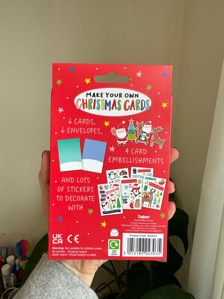 Make your own Christmas Cards (6 Pack)