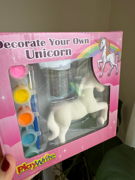 Decorate your own Unicorn Glitter