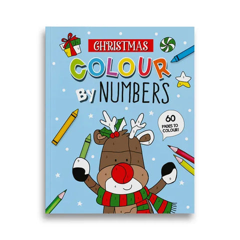 Christmas Colouring Book - Colour by Numbers