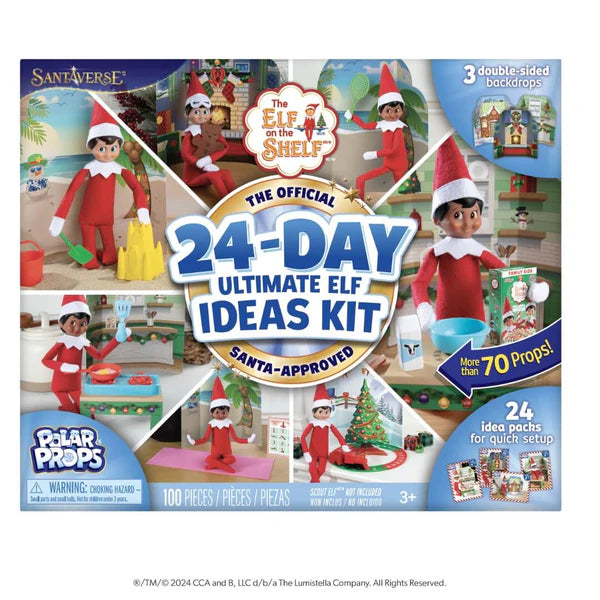 The Elf on the Shelf® Polar Props™ Ultimate Elf Kit - The Elf on the Shelf 24 Day Kit