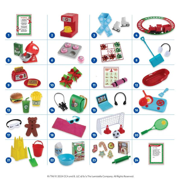 The Elf on the Shelf® Polar Props™ Ultimate Elf Kit - The Elf on the Shelf 24 Day Kit