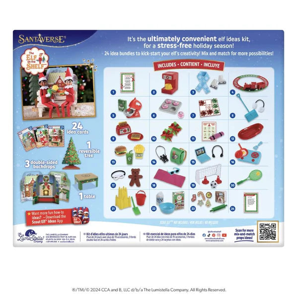 The Elf on the Shelf® Polar Props™ Ultimate Elf Kit - The Elf on the Shelf 24 Day Kit