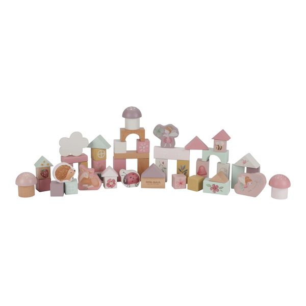 Little Dutch Wooden Building Blocks FSC - Fairy Garden