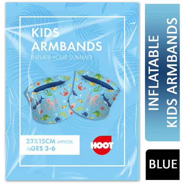 Kids Arm Bands 3-6 Years Blue Ocean