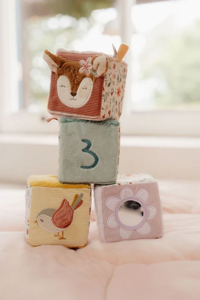 Little Dutch 4 Soft Blocks - Fairy Garden