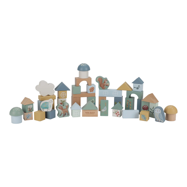 Little Dutch Wooden Building Blocks FSC - Forest Friends