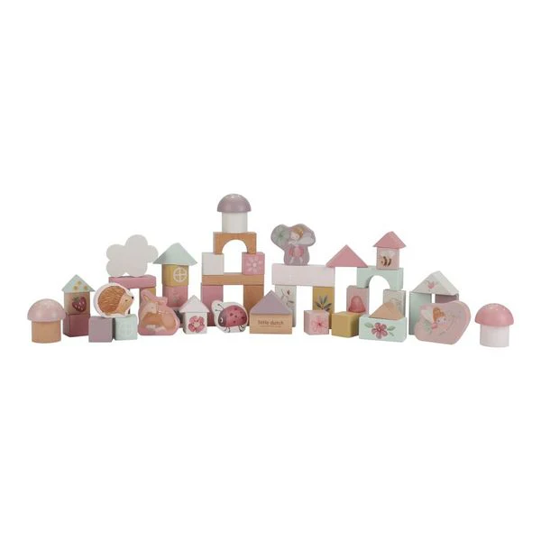 Little Dutch Wooden Building Blocks FSC - Fairy Garden