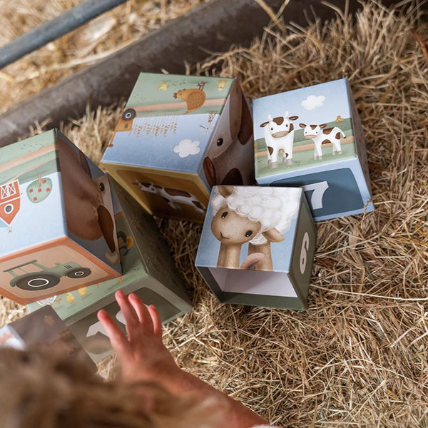 Little Dutch Farm - Building Blocks Cardboard Little Farm