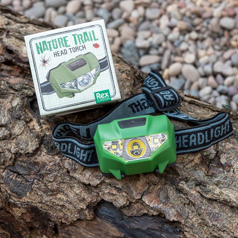 Children's LED head torch - Nature Trail