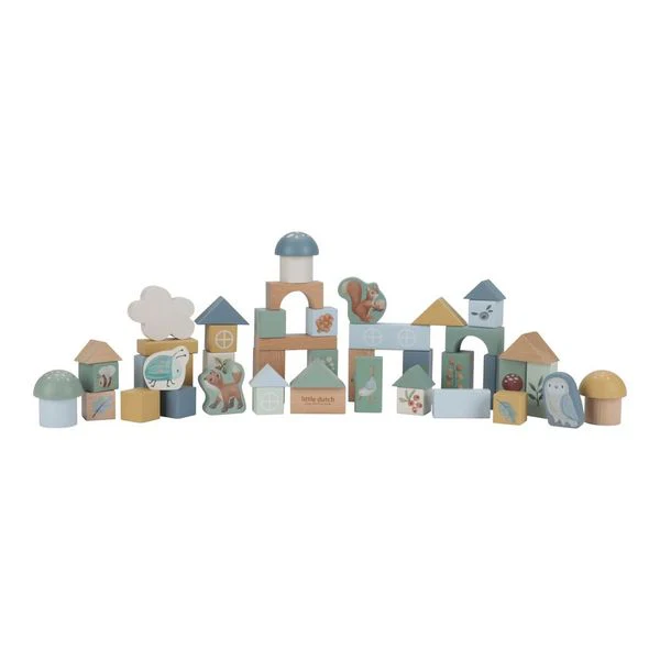 Little Dutch Wooden Building Blocks FSC - Forest Friends