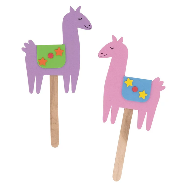 Crayola Llama Puppets x 2