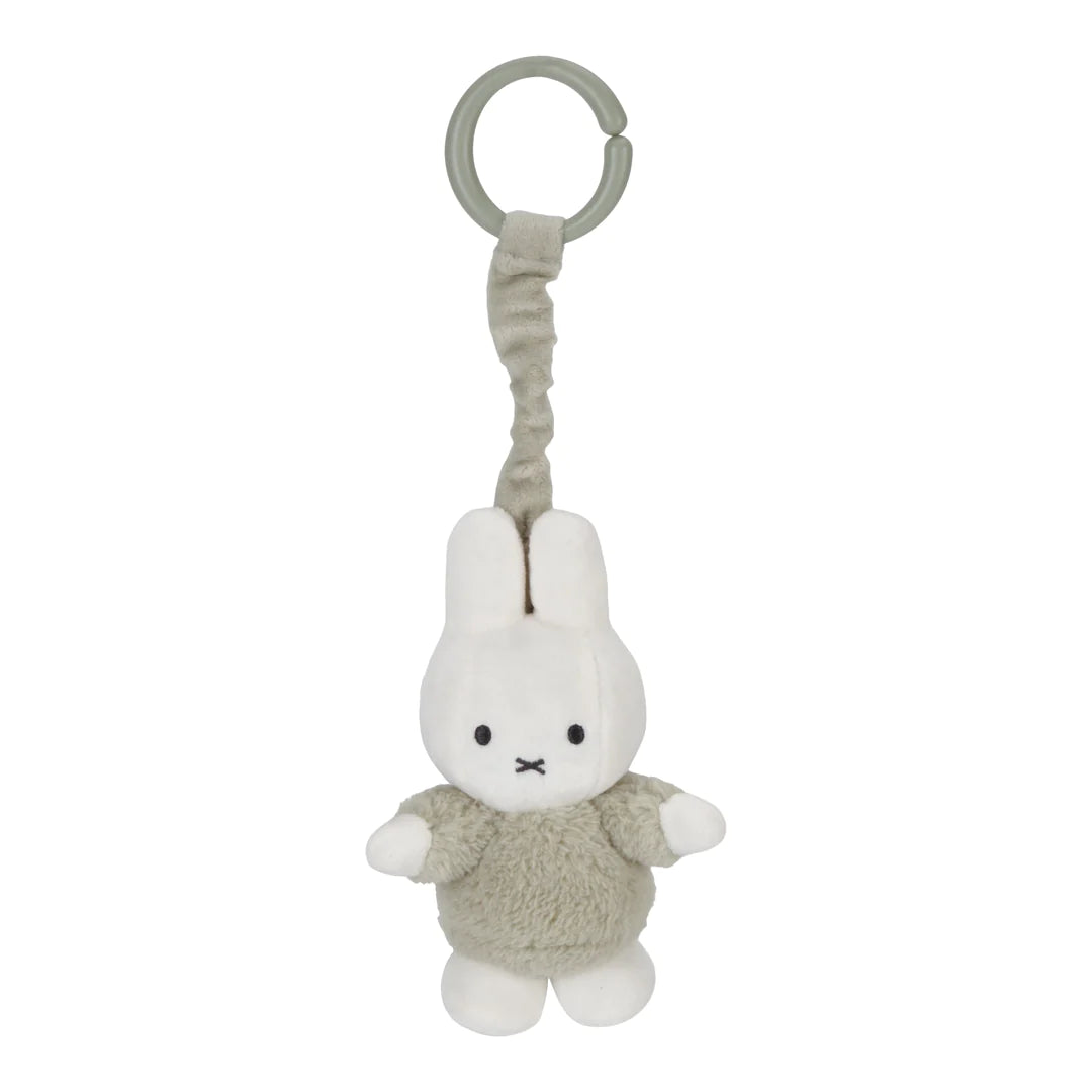 Little Dutch Green Fluffy Miffy Pull & Shake Toy