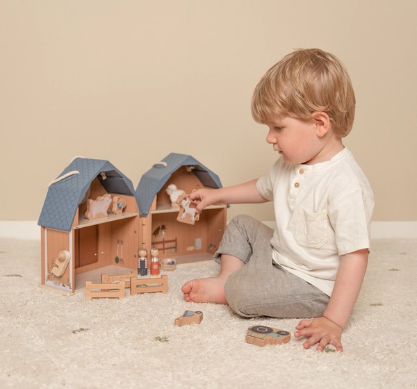 Little Dutch Farm - Barn Dolls House Little Farm - BOX DAMP