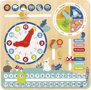 Kids Wooden Calendar