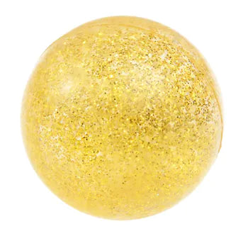 Gold Glitter Bouncy Ball