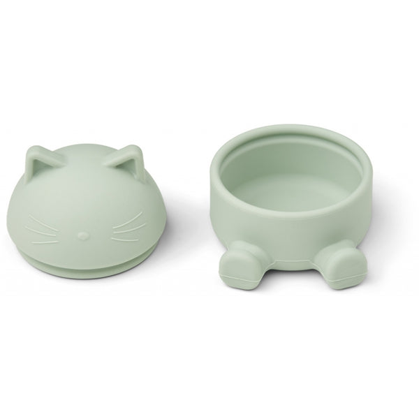 Margaret Treasure Box - Cat Dusty Mint