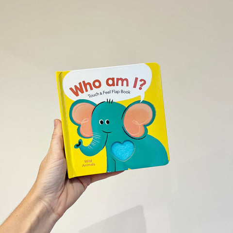 Who Am I - Touch & Feel Books WILD ANIMALS