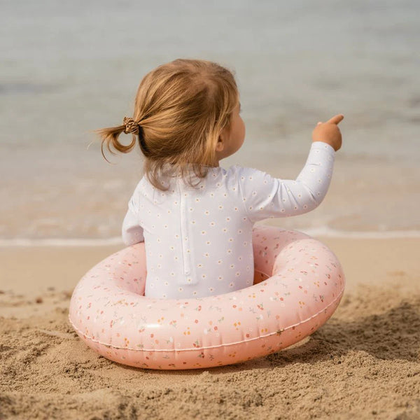 Little Dutch Pink Swim Ring Flowers & Butterflies