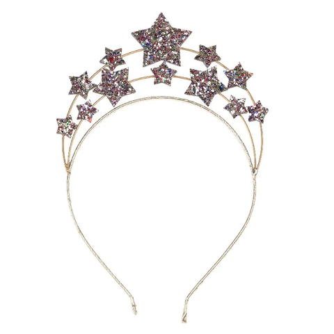 FAIRIES IN THE GARDEN STAR CROWN TIARA HEADBAND